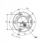 VDO Kütusepaagi toruandur - kütuse tasemeandur 800mm ∅54mm 68.5ohm